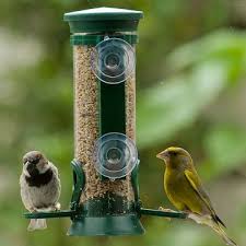 Keep birdbaths and feeders closer than three feet to the window or further than 15 feet away. Window Feeders Bird Feeders Cj Wildlife
