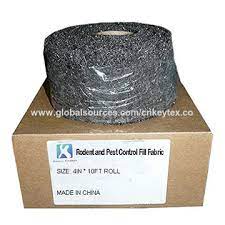 Since it's made from stainless steel wool, xcluder® won't rust, discolor, or stain like. Rodent And Pest Control Fill Fabric 1 Roll Box Global Sources