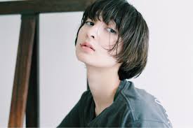 ウェットヘア グラデーションカラー ボブ 暗髪klaus 代官山 Saori