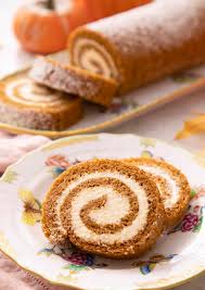 1 cup sugar 2⁄3 cup canned sift flour, bicarbonate of soda, cinnamon, nutmeg, ginger and cloves over pumpkin mixture. Pumpkin Roll Preppy Kitchen