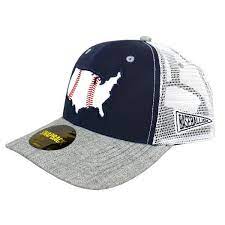 United Seams Trucker Cap Trucker Cap Leather Patches Trucker