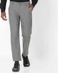 Buy Charcoal Grey Trousers & Pants for Men by NETWORK Online | Ajio.com