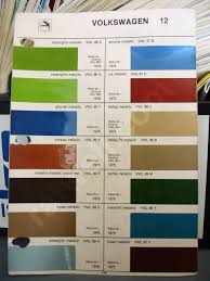 Glasurit Paint Chips