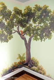 Happy Tree Nursery The Happy Tree Nursery Mural Tree Mural Tree Mural Nursery