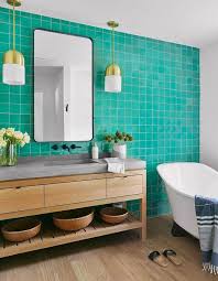 Black and teal bathroom pictures. Teal Bathroom 17 Stylish Ideas With Photos Hackrea