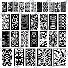 Download Panels Patterns Decorative Eps Ai Svg Dxf Cdr Dxf Packages Cnc Files