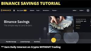 Binance users can use the flexible saving feature to lend and earn interest from their idle crypto assets. How To Earn Daily Interest On Cryptocurrency Passive Income Binance Savings Tutorial For Beginner Youtube