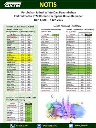 Kereta api komuter supor (nama sebelumnya: Ktm Berhad Makluman Penting Notis Perubahan Jadual Waktu Dan Penambahan Perkhidmatan Ktm Komuter Sempena Bulan Ramadan Dari 6 Mei Hingga 4 Jun 2019 Ktmb Ktmberhad Ets Intercity Komuter Ktmkargo Skyparklink Facebook