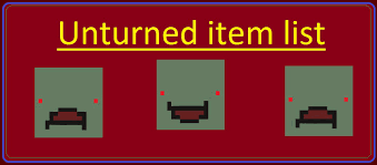 1220, metal rifle rack, storage. Steam Community Guide Unturned Item List 3 20 8 0