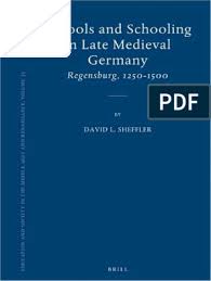 Department artificial intelligence in biomedical engineering (aibe) lehrstuhl für maschinelles lernen und datenanalytik. David L Sheffler Schools And Schooling In Late Medieval Germany Regensburg 1250 1500 Brill Leiden Boston 2008 University Literacy