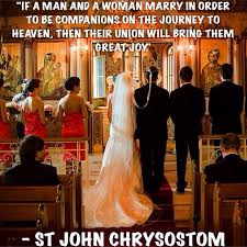 Maybe you would like to learn more about one of these? Holy Matrimony
