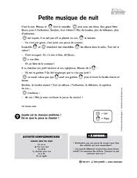 Petite Musique De Nuit Une Histoire En Texte Et En Images Pour Enfant De 1 A 5 Ans Telechargez Et Imprime Comprehension De Lecture Apprendre L Arabe Lecture