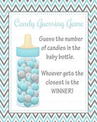 If you use candy or other items the container can be it's own prize. Baby Shower Printable Game Candy Bottle Guessing Game Sign Etsy In 2021 Baby Shower Bottle Baby Shower Guessing Game Baby Shower Printables