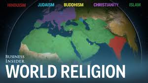 Animated Map Shows How Religion Spread Around The World