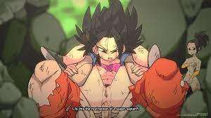 1boy 1boy1girl 2d 2girls anal anal sex animated balls battle  damage black eyes black hair bouncing breasts breast outside caulifla  cheating cheating husband damaged clothes diives dragon ball dragon
