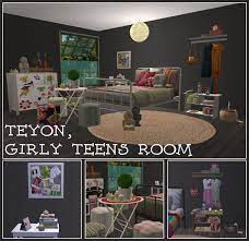 Teyon Teens Bedroom Downloads Bps Community Mira Sims Sims 4 Custom Content Sims 2