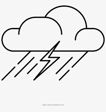 You can use our amazing online tool to color and edit the following rain cloud coloring pages. Storm Cloud Coloring Page Line Art Png Image Transparent Png Free Download On Seekpng