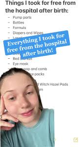 Prisma Health Hospital Freebies After Birth