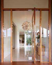 custom timber pivot door to front entry doors by allkind build by jbs photo by scott burrows entry doors with glass wood glass door entry doors