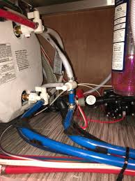 Easy access water heater bypass. Picture Of Valve Settings For Hot Cold And Bypass Forest River Forums