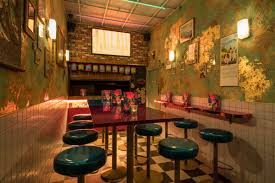 Blame Gloria London Cocktail Bar Covent Garden Designed By Finch Interiors Cocktail Bar Interior Asian Garden Bar Interior