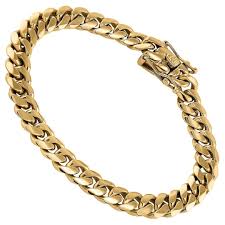 Maybe you would like to learn more about one of these? 14k Yellow Solid Gold Miami Cuban Link Bracelet 9 Mm Cuban Link Bracelets