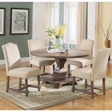 Alcott Hill Arielle 5 Piece Round Dining Set Reviews Wayfair Round Dining Room Table Round Dining Table Sets Round Dining Room