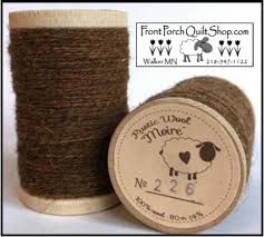 Rustic Wool Moire Threads