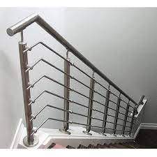 Stainless steel cable railing systems are revered for their beauty, and longevity. Panel Silver Stainless Steel Railing Rs 550 Cubic Feet S R Ceiling Solution Interiors Id 16499284148