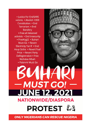 Igp alkali baba marching land forward of di june 12 protest some pipo and teams dey plan to carry on dat day. D Grtest Gannicus Tesqy Twitter