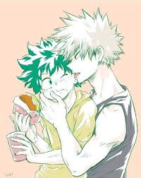 Bakugou Katsuki Midoriya Izuku My Hero Academia My Hero Academia Shouto Hero