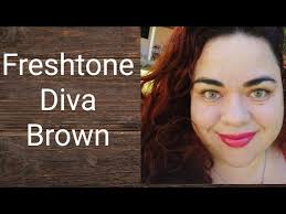Lente mel linda de viver! Freshtone Diva Brown 😍 Lente de contato colorida 
