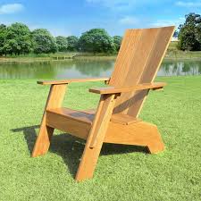 Rumfelt Solid Wood Adirondack Chair With Ottoman Adirondack Chair Wood Adirondack Chairs Teak Adirondack Chairs