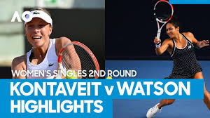 2020 istanbul september 8, 2020. Anett Kontaveit Vs Heather Watson Match Highlights 2r Australian Open 2021 Youtube