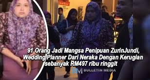 Waktu doa hari ini di shah alam akan bermula pada 05:30 (matahari terbit) dan selesai di 20:38 (isyak). Rupanya 91 Orang Kena Tipu Oleh Zurinjundi Wedding Planner Dari Neraka