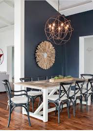 Tips For Using Dark Moody Paint Colors Dining Room Blue Modern Dining Room Dining Room Design