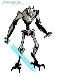 Draw General Grievous From The Clone Warsby Grantgoboom Star Wars Images Star Wars Geek Star Wars Clone Wars