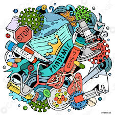Check spelling or type a new query. Dibujos Animados Vector Garabatos Pandemia Ilustracion Colores Brillantes Epidemia Vector De Stock Crushpixel