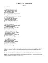 Indigenous Australian Poems Australian Poems Poems Protest Poetry