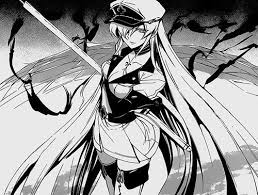 Esdeath Akame Ga Kill Akame Ga Manga Girl