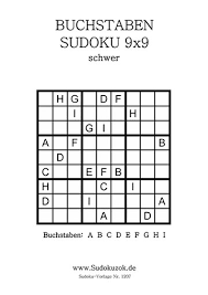 Wenn sie auch diese rätsel mit leichtigkeit lösen können, dann versuchen sie doch einmal die zeit, in der sie ein sudoku lösen, zu verbessern. Buchstaben Sudoku Von Leicht Bis Schwer Zum Ausdrucken Sudokuzok