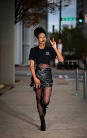 Star Leather Skirt Prefert Com Tr