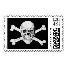 600 x 600 png 67 кб. Pirates Black Skull And Crossbones Stamp Gambar Kartun Kaos
