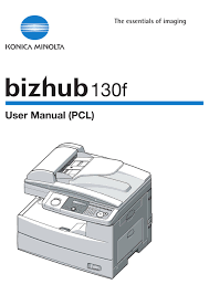 Once the driver is downloaded you will be ready to install the printer on your computer. Konica Minolta Bizhub 130f User Manual Pdf Download Manualslib
