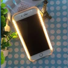 Capa De Celular Com Luz Para Selfie Cover For Samsung Galaxy S6edge Plus S5 S6 S7 S7edge Light Led Flash Case Selfie Hard Lights Case For Iphone 5 5s Iphone 5 Samsung Galaxy Capas Bonitas Celular