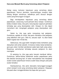 Ikuti saja delapan langkah ini dan tentunya dibarengi dengan kerja keras. Cara Cara Menjadi Murid Cemerlang