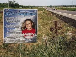He also proved elusive — twice escaping from prison before finally being. Photos Of The Gangster Memorials In El Chapo S Home City