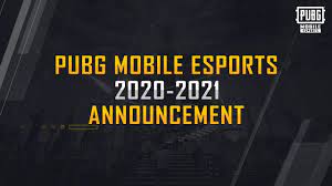 Pubg Mobile Esports 2020 2021 Announcement Youtube