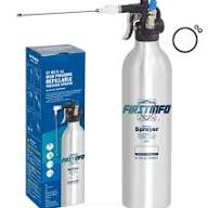 FIRSTINFO A1638 (3rd Gen) Patented Lightweight Max. Pressure 140psi / 620ml  Thickened Aluminum Canister Refillable Aerosol Spray Can | Compressed Air  ...
