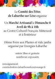 Il sera présent au marché de noel que nous organisons au centre culturel le 14 décembre à 11h et 15h pour une photo souvenir et une distribution de cadeaux le marché de noel est ouvert de 10h à 18h ou de. Marche Artisanal Labarthe Sur Leze Marches De Producteurs Haute Garonne 08 Avril 2018